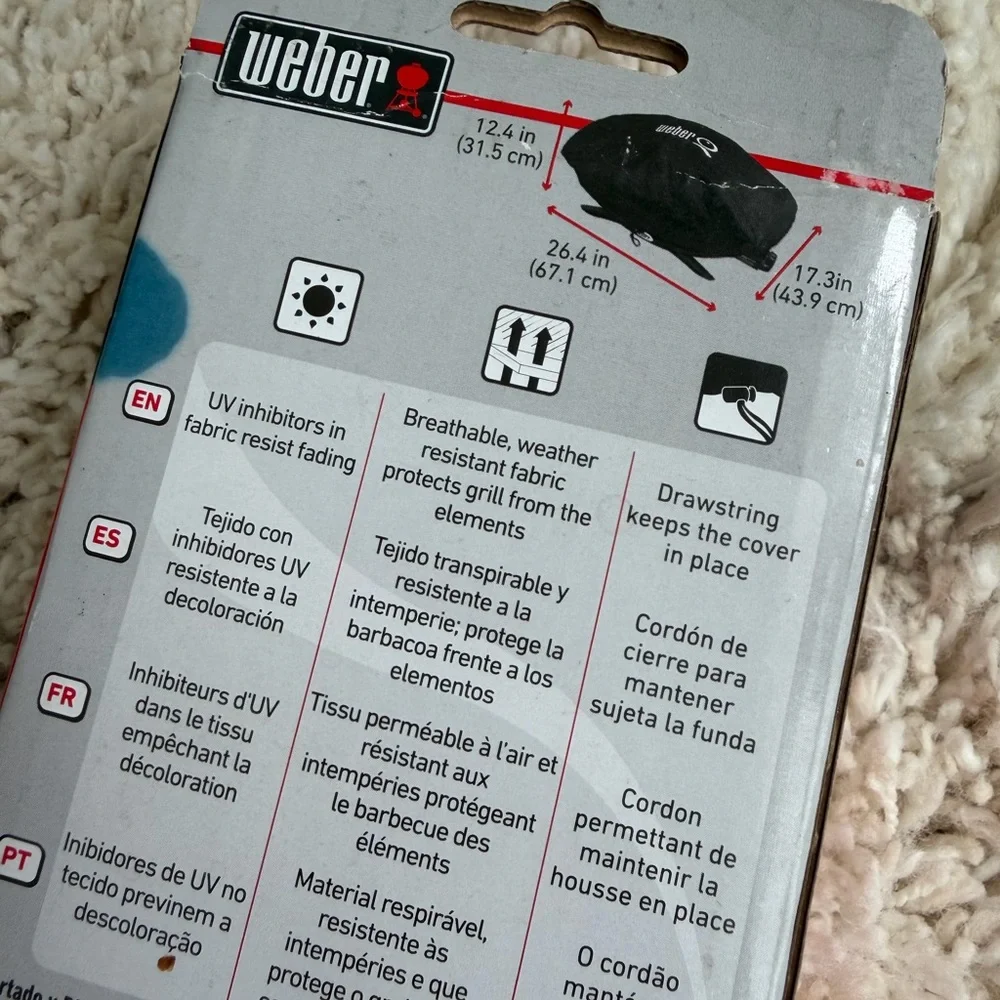 Weber Premium Grill Cover Q100 /Q1000